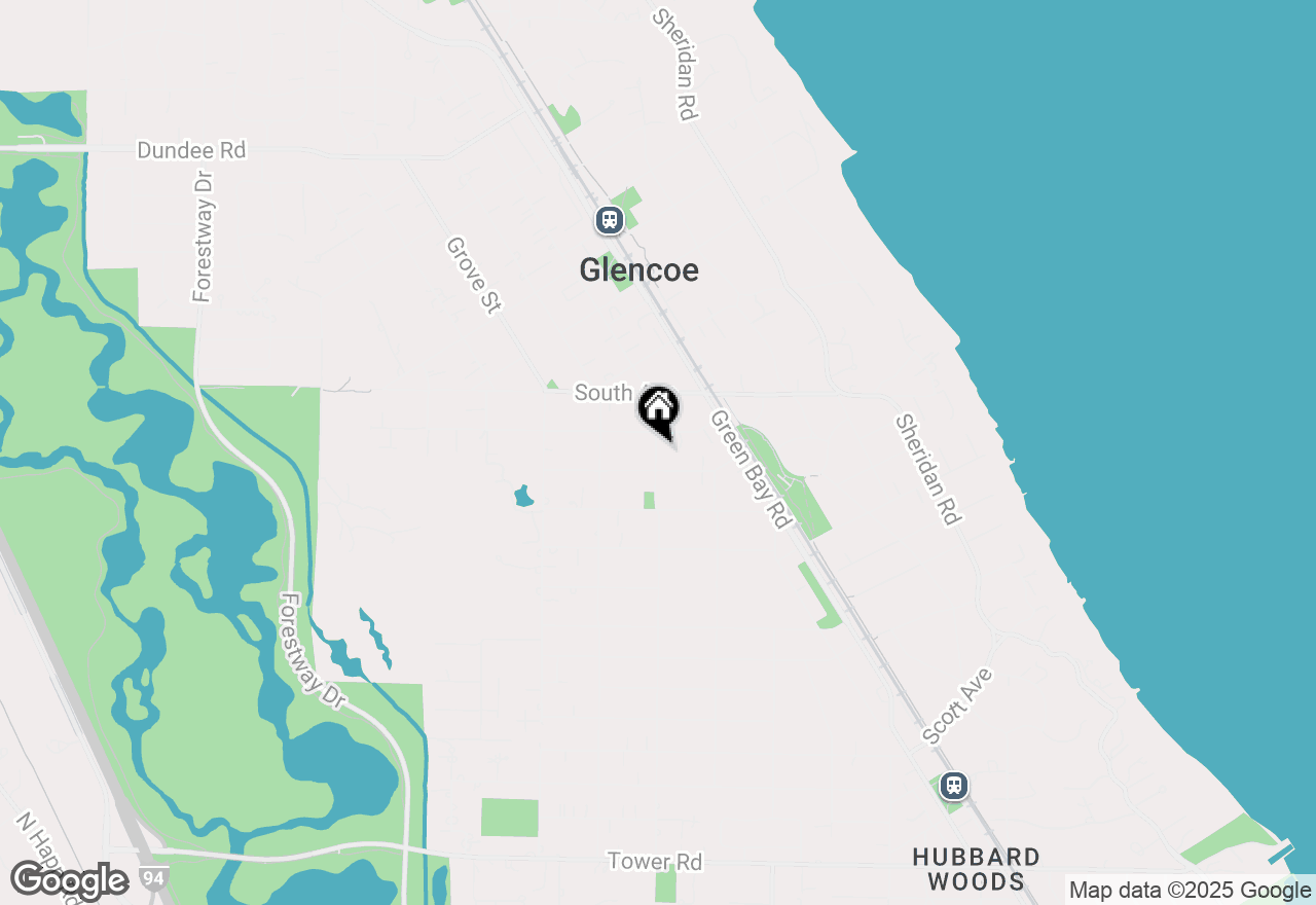 Map of 473 Vernon Avenue, Glencoe, IL 60022