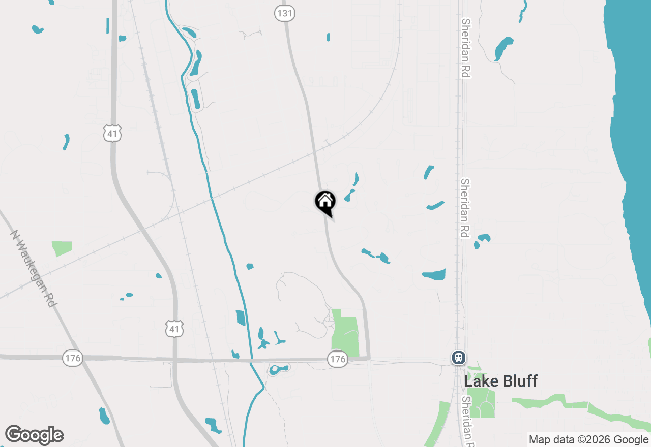 Map of 1010 Green Bay Road, Lake Bluff, IL 60044