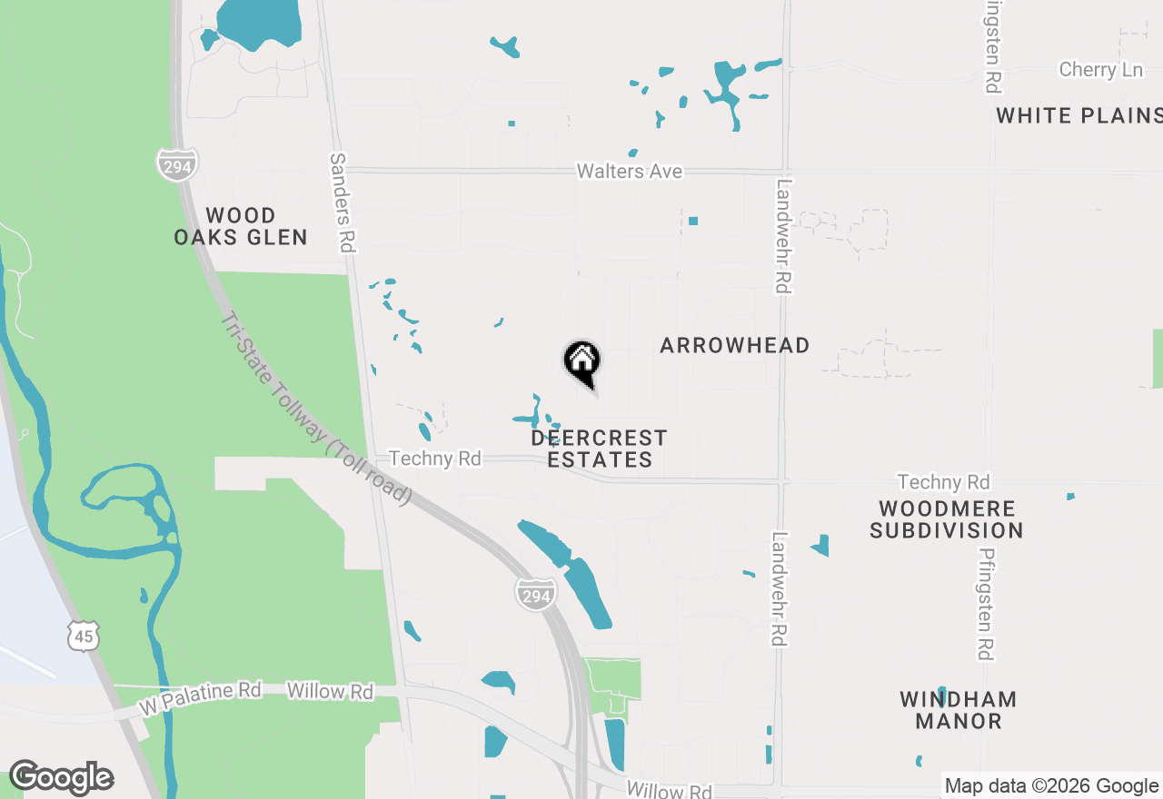 Map of 1841 Western Avenue, Northbrook, IL 60062