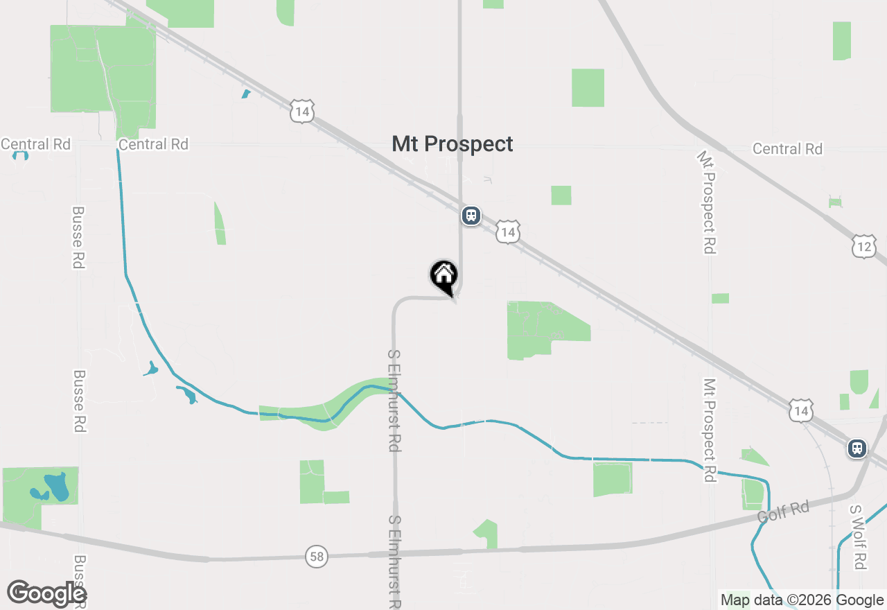 Map of 403 S Wille Street, Mount Prospect, IL 60056