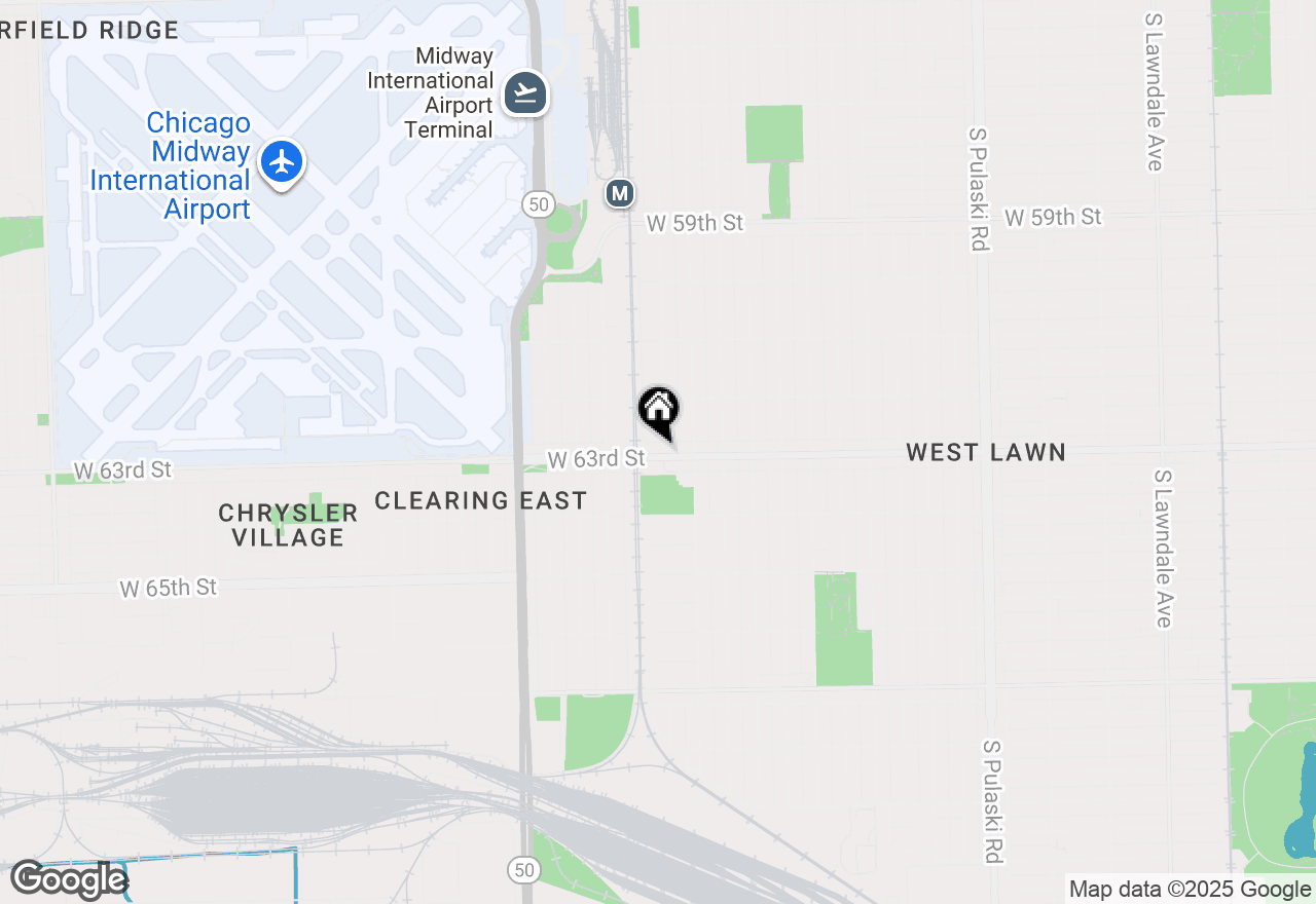 Map of 4536 W 63rd Street, Chicago, IL 60629
