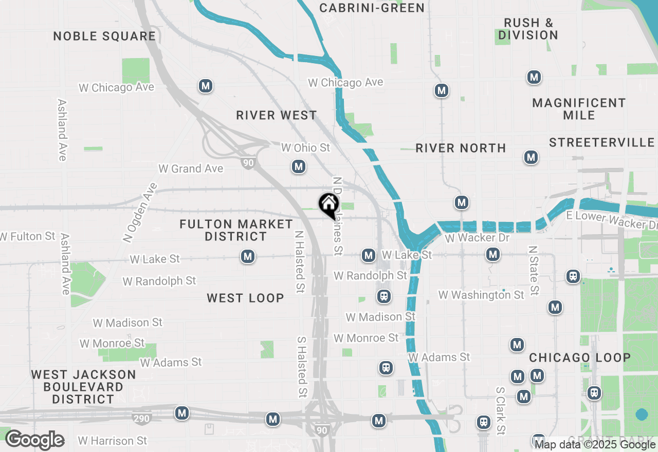 Map of 660 W Wayman Street #501, Chicago, IL 60661