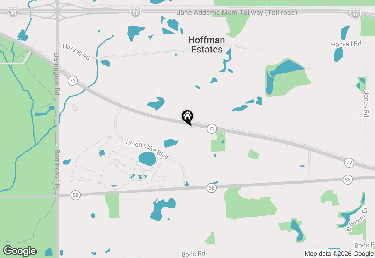 Map of 1375 Rebecca Drive #408, Hoffman Estates, IL 60169