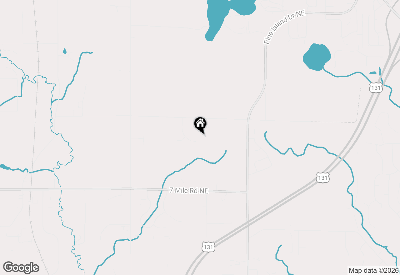 Map of 6306 Applewood Acres Drive Ne, Comstock Park, MI 49321