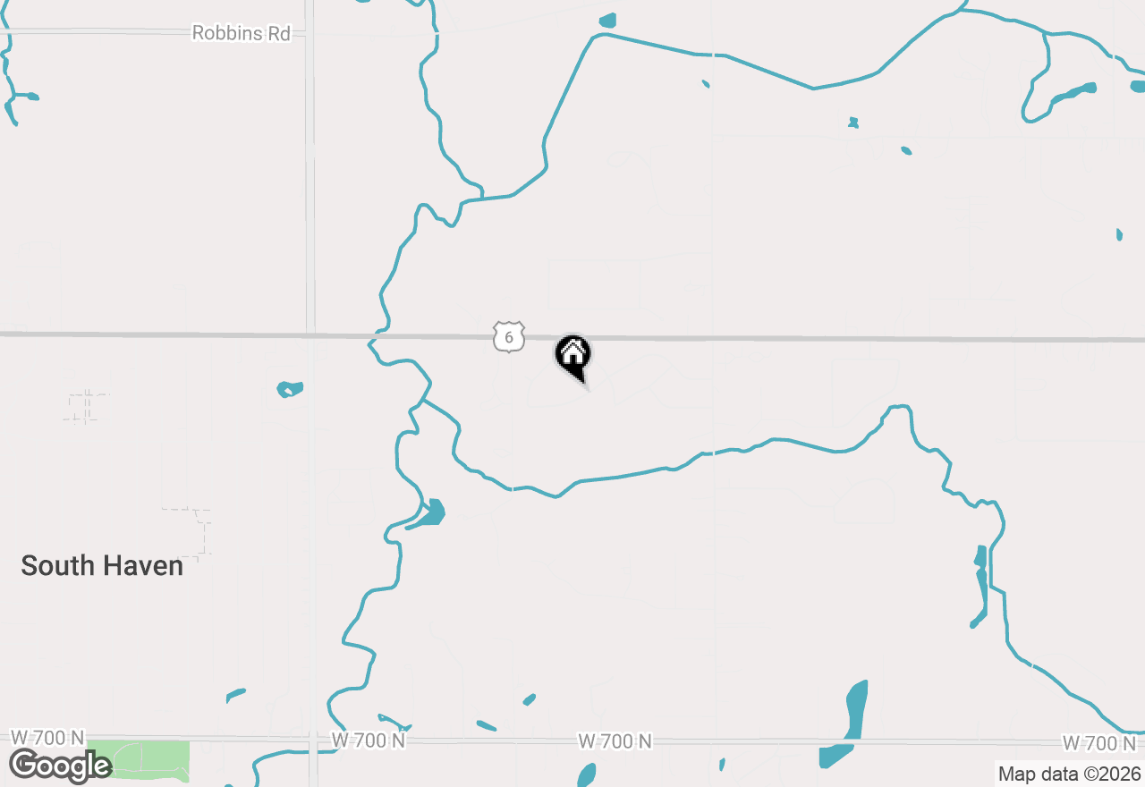 Map of 243 Eagle Ridge Drive, Valparaiso, IN 46385