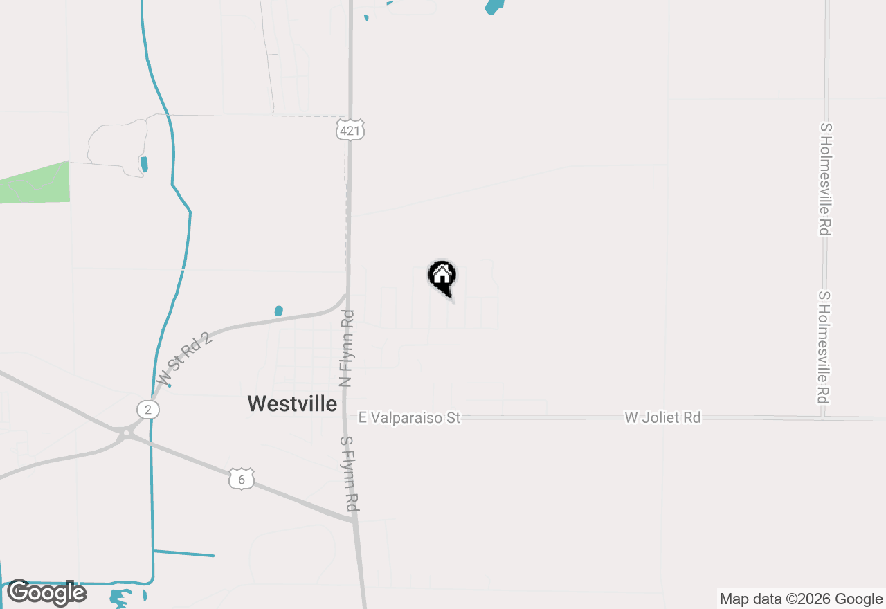 Map of 701 Jacob Drive, Westville, IN 46391