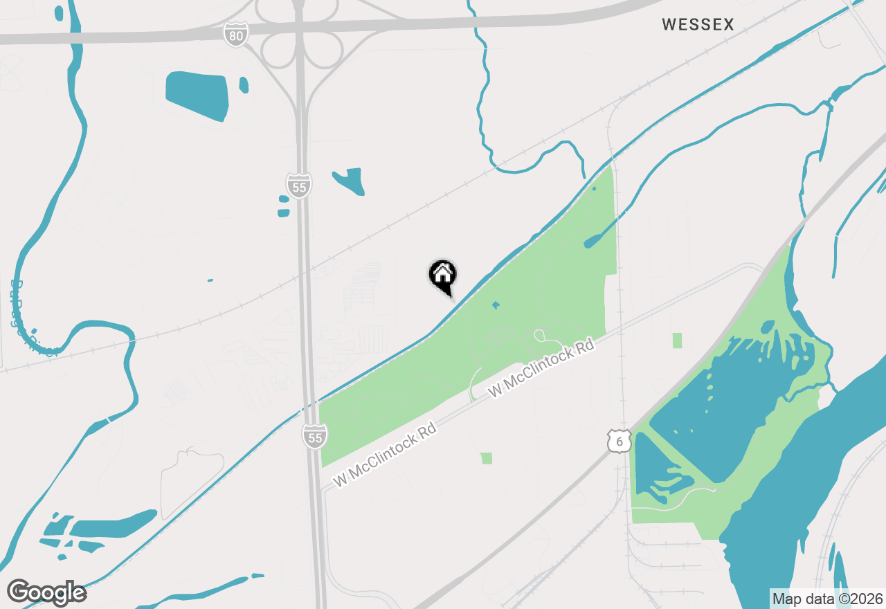 Map of 22533 S Woodside Drive, Channahon, IL 60410