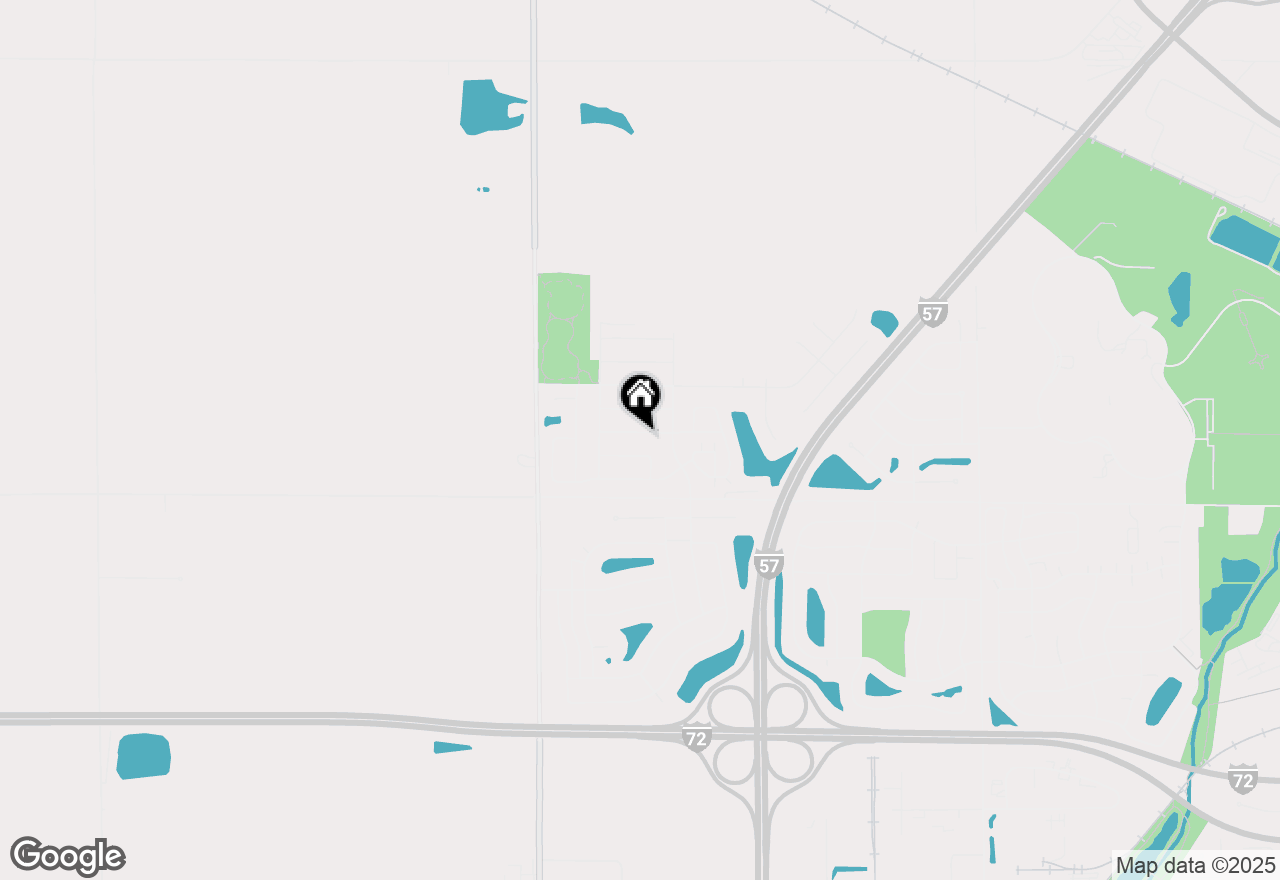 Map of 3811 Sandstone Drive, Champaign, IL 61822