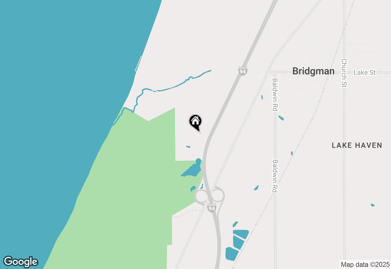 Map of 10059 Weko Drive, Bridgman, MI 49106