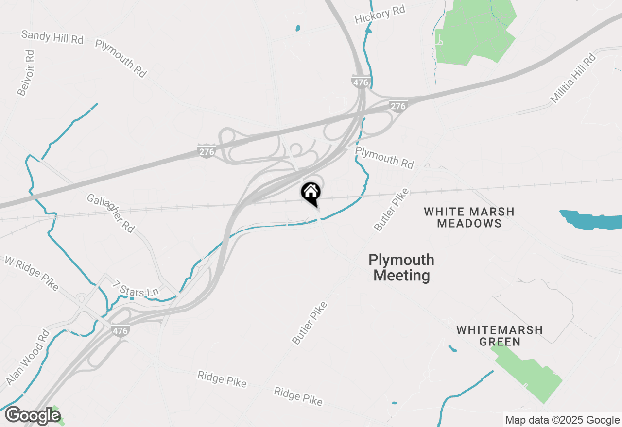 Map of 225 W Germantown Pike #D-23, Plymouth Meeting, PA 19462