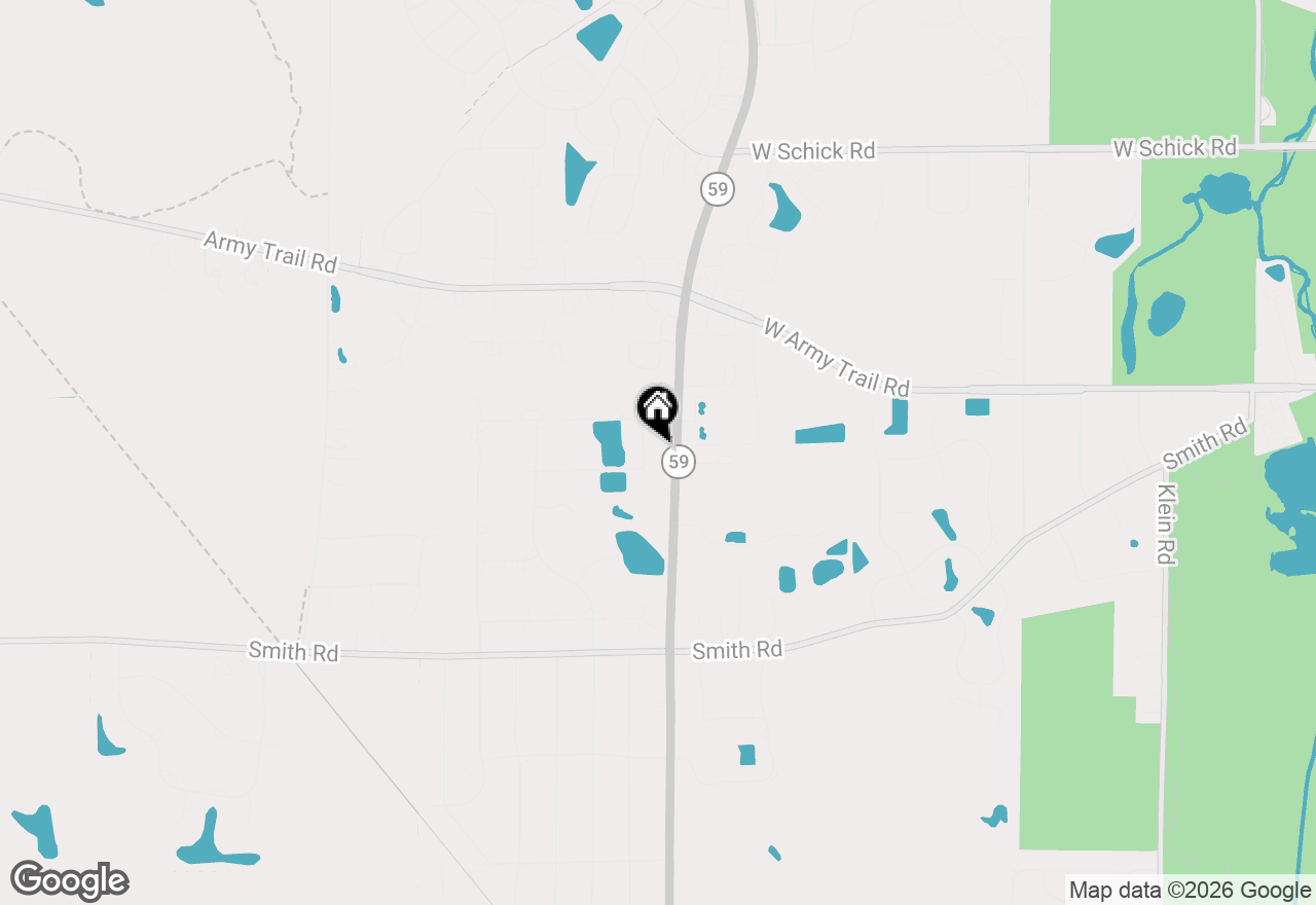 Map of 4N707 White Oak Lane, Wayne, IL 60184