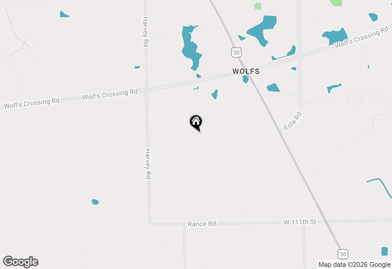 Map of 219 Cooney Way, Oswego, IL 60543