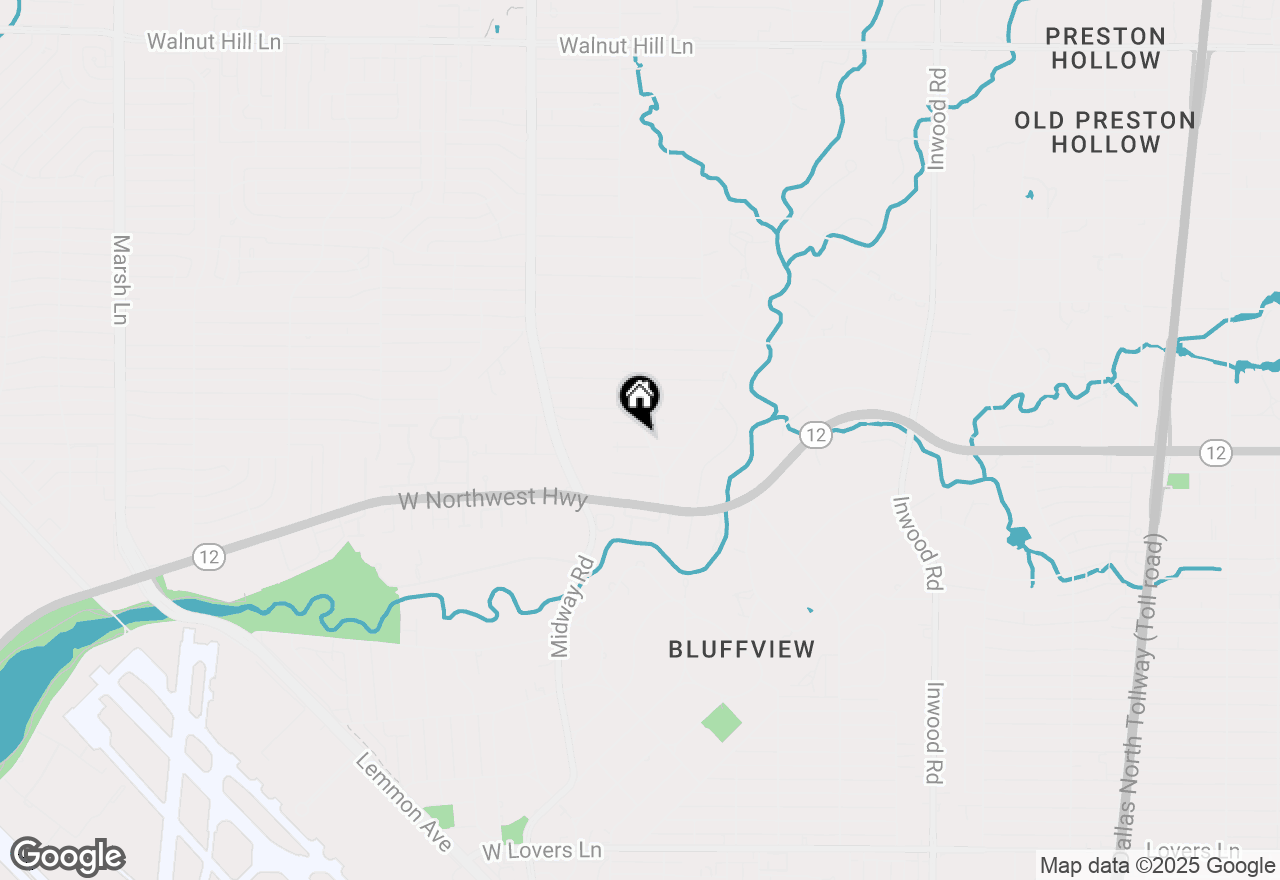 Map of 4327 Enfield Drive, Dallas, TX 75220