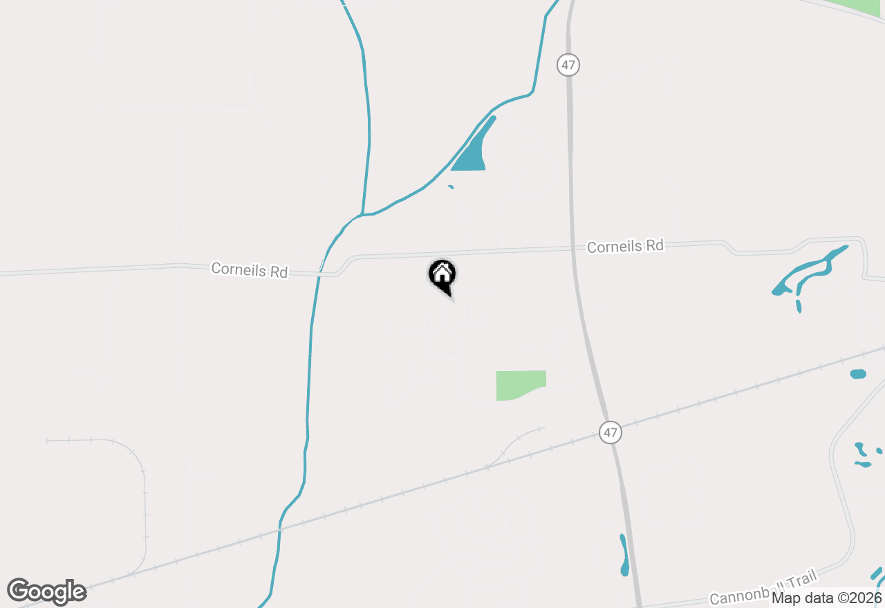 Map of 3383 Caledonia Drive, Yorkville, IL 60560