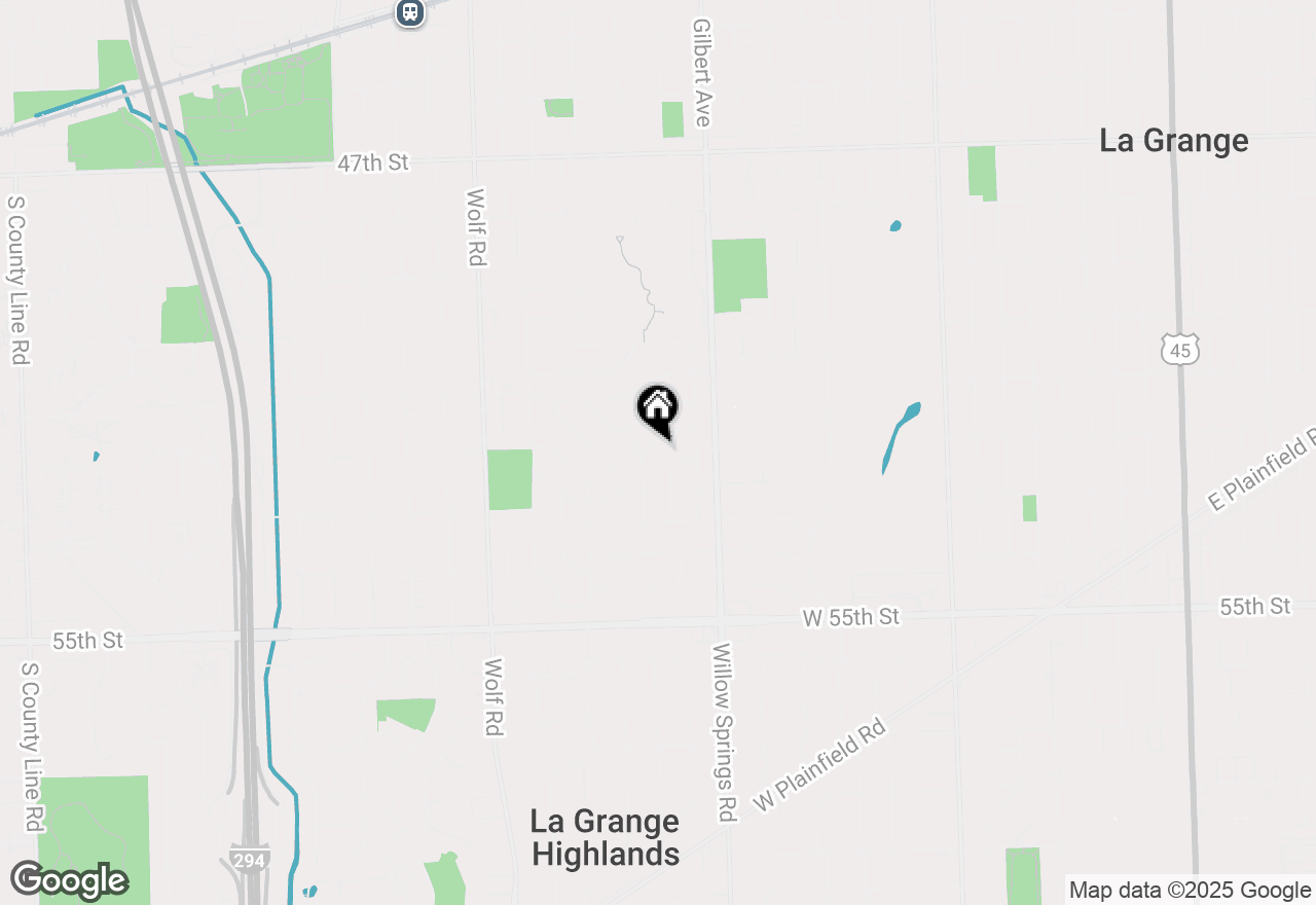 Map of 211 Dierks Drive, Western Springs, IL 60558