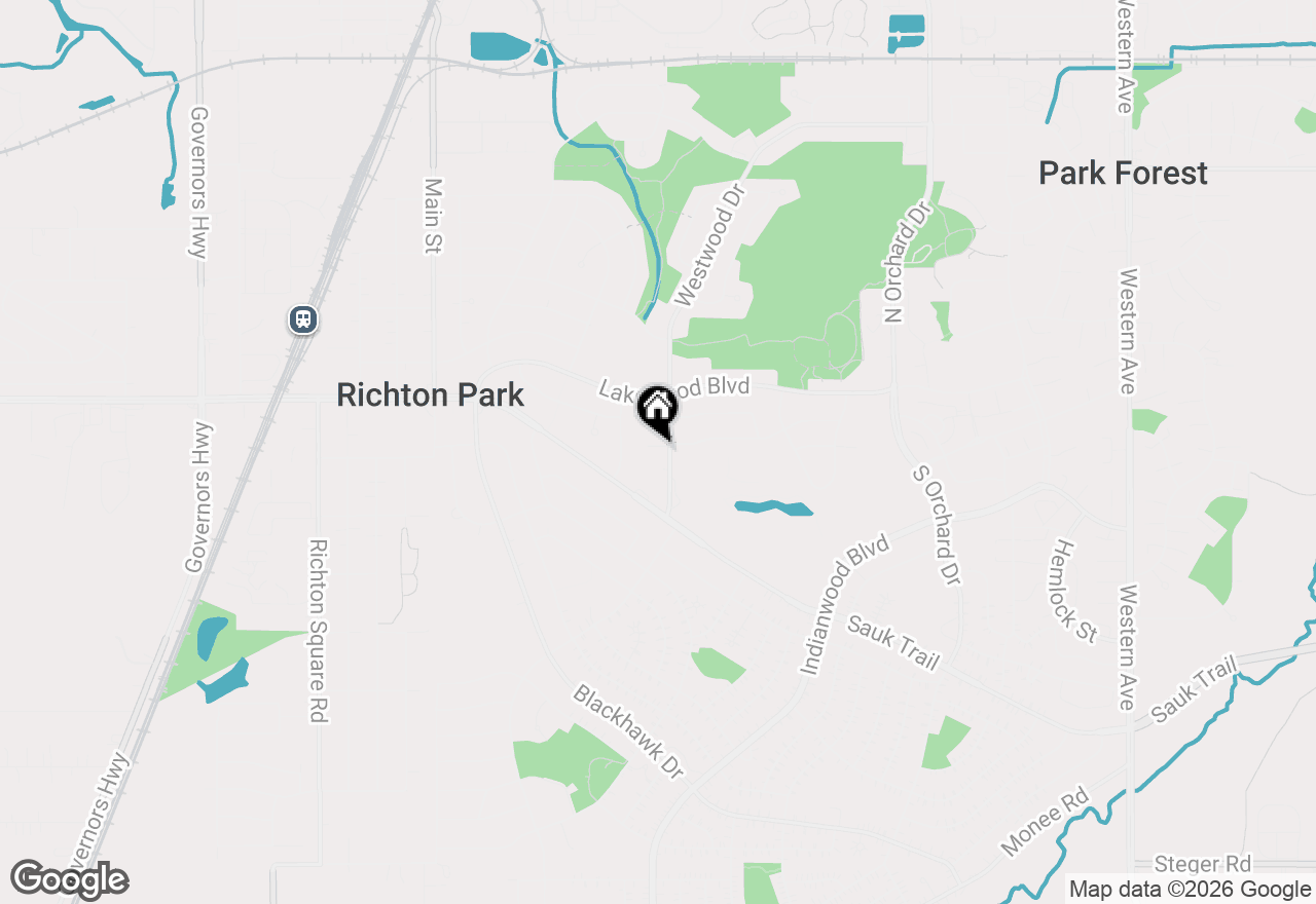 Map of 3 Rich Court, Park Forest, IL 60466