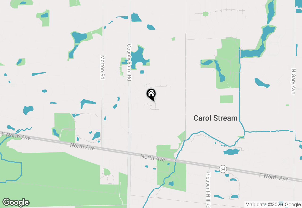 Map of 766 Colorado Court, Carol Stream, IL 60188