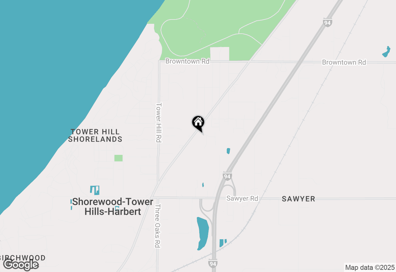 Map of 6264 Elm Drive, Sawyer, MI 49125