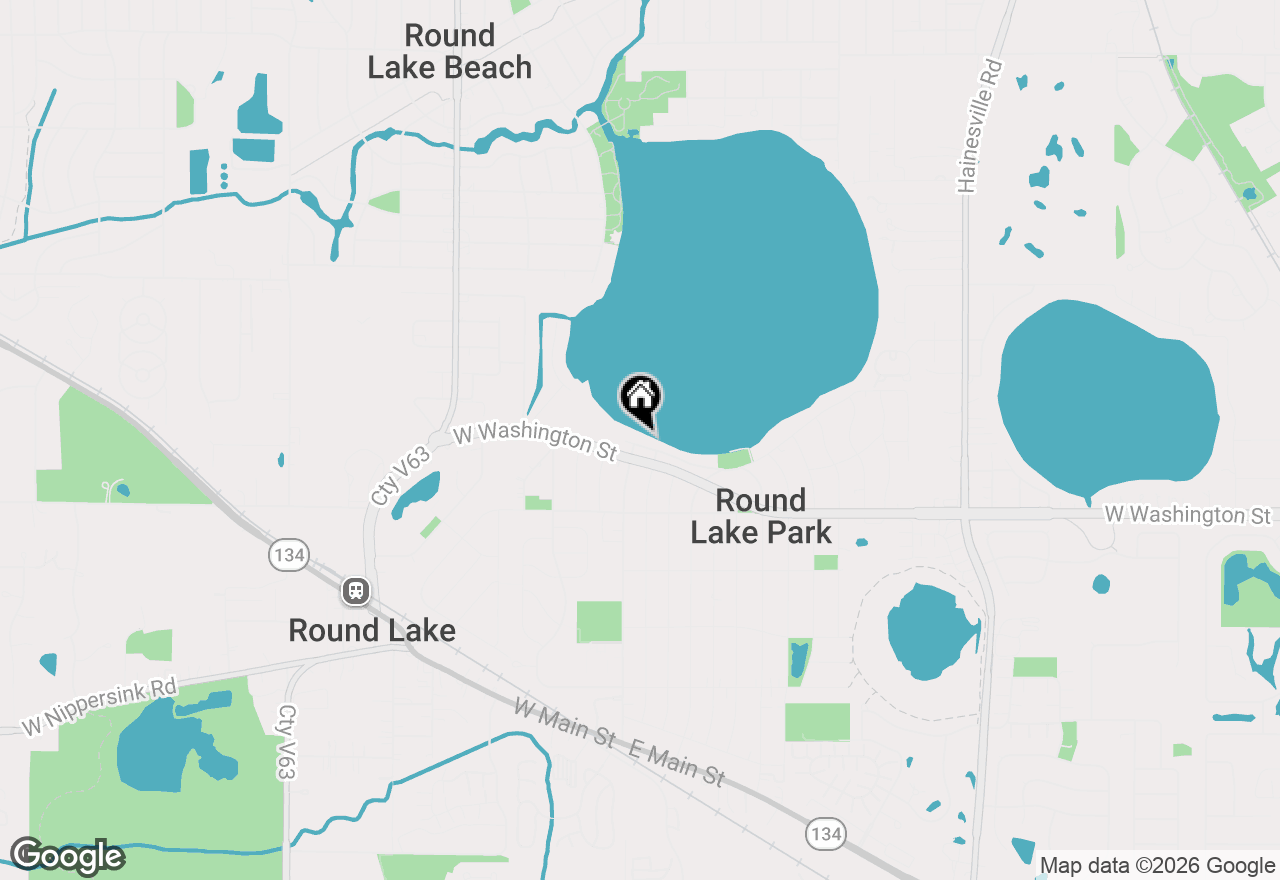 Map of 10 E Lake Shore Drive, Round Lake Park, IL 60073
