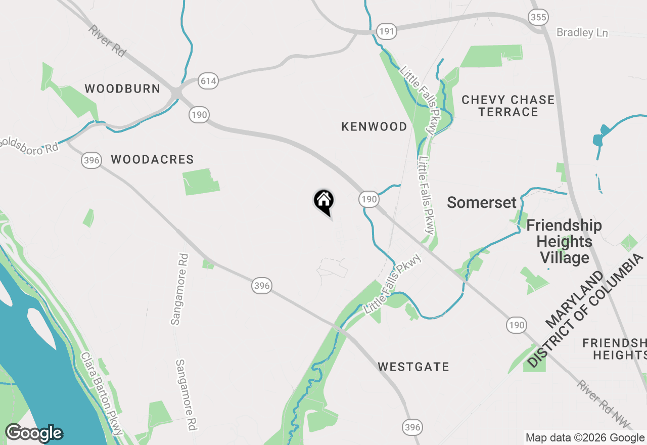 Map of 5301 Westbard Circle #419, Bethesda, MD 20816