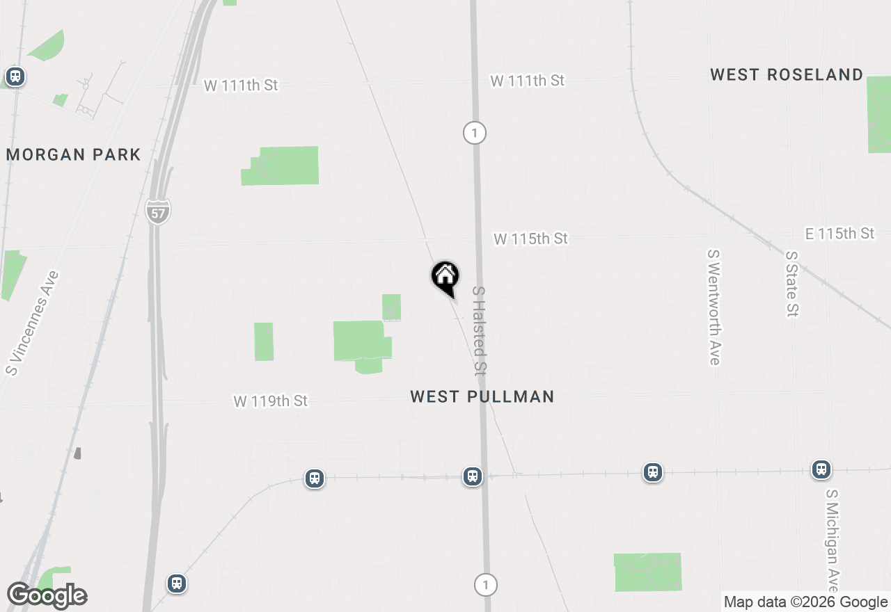 Map of 11641 S Peoria Street, Chicago, IL 60643