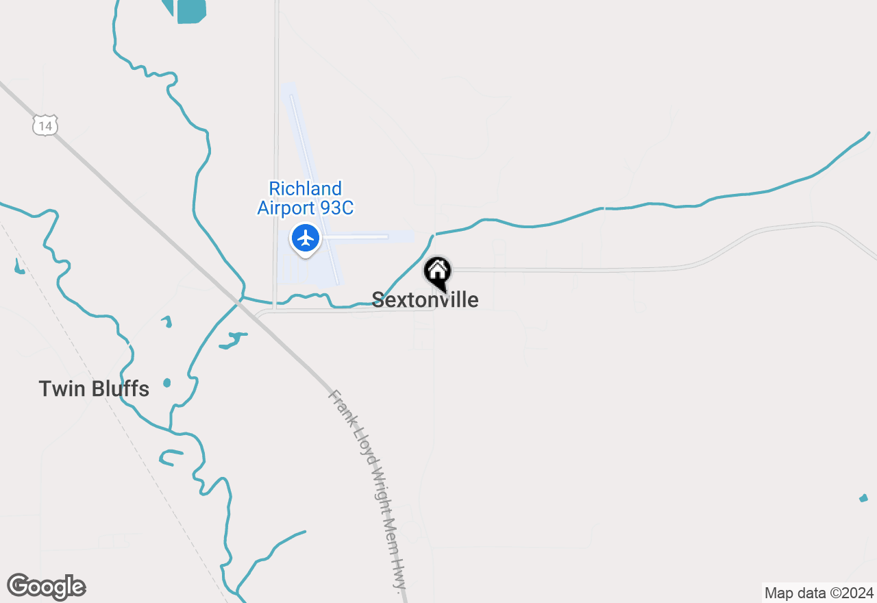 Map of 28863 County Road B, Lone Rock, WI 53556