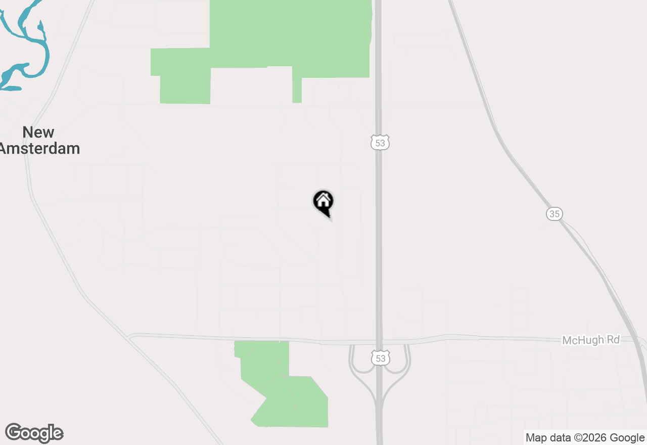 Map of W7702 Whitetail St, Holmen, WI 54636