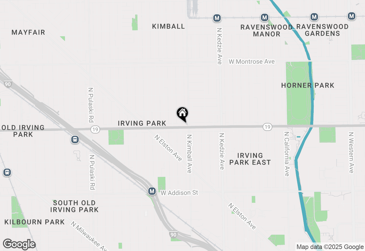 Map of 3420 W Irving Park Avenue #24, Chicago, IL 60618