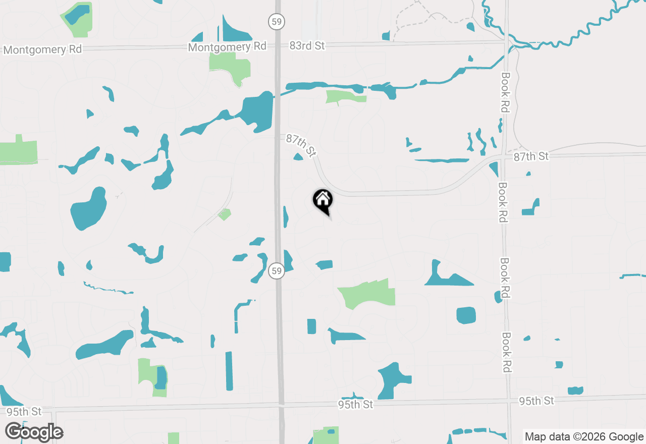 Map of 2927 White Thorn Circle #2927, Naperville, IL 60564