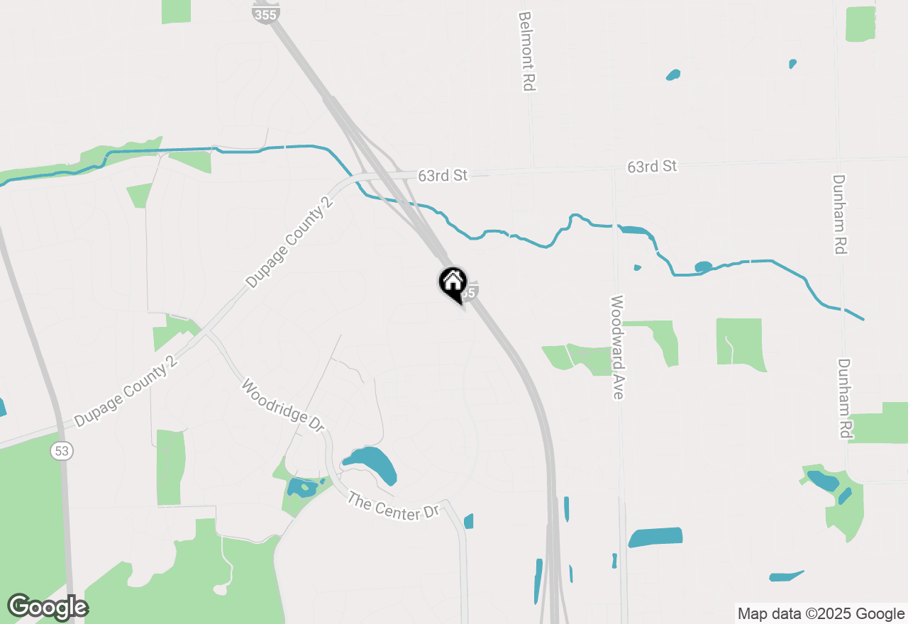 Map of 6617 Foxtree Avenue, Woodridge, IL 60517