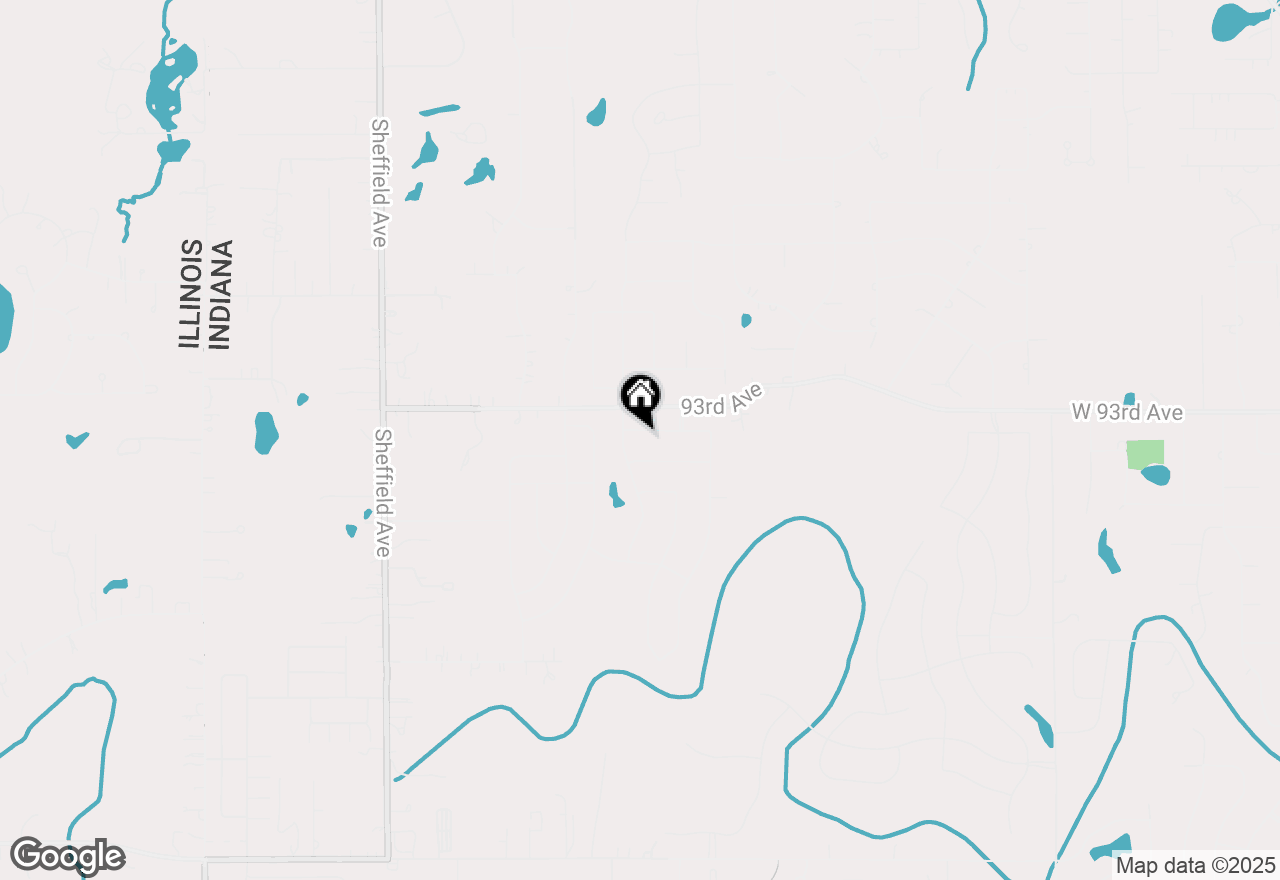 Map of 14265 W 93rd Place, St. John, IN 46373