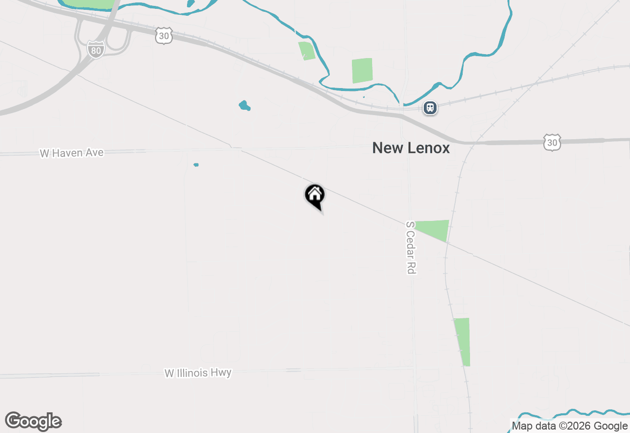 Map of 408 Siesta Drive, New Lenox, IL 60451