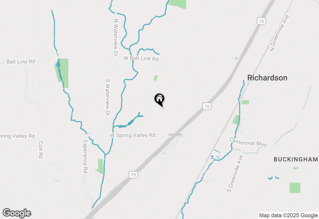 Map of 806 Saint Paul Court, Richardson, TX 75080