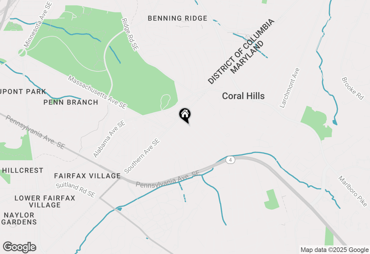 Map of 4012 Will Street, Capitol Heights, MD 20743