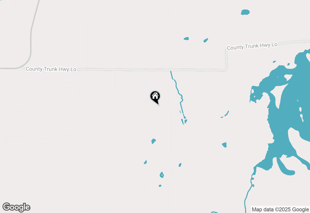 Map of S106W36228 Matthew Ln, Eagle, WI 53119