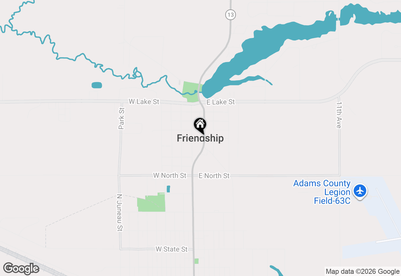 Map of 1870 County F Road #77, Friendship, WI 53934