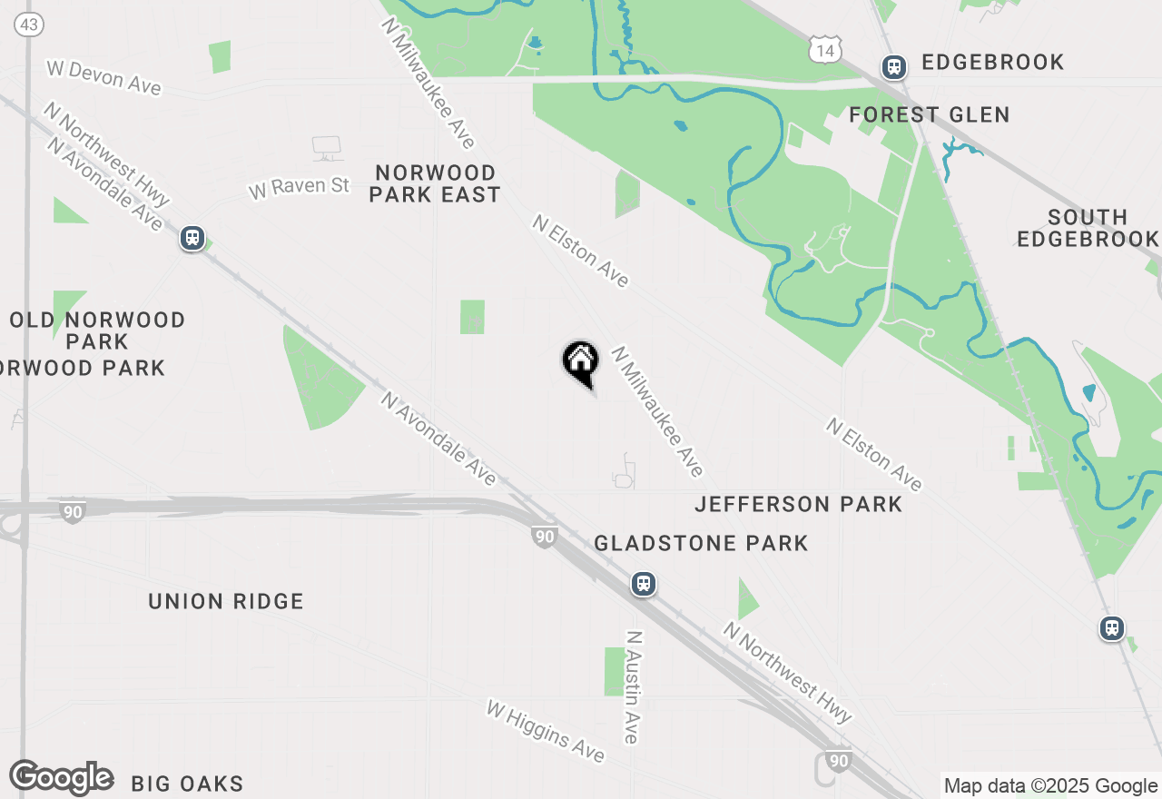 Map of 5748 N Meade Avenue, Chicago, IL 60646