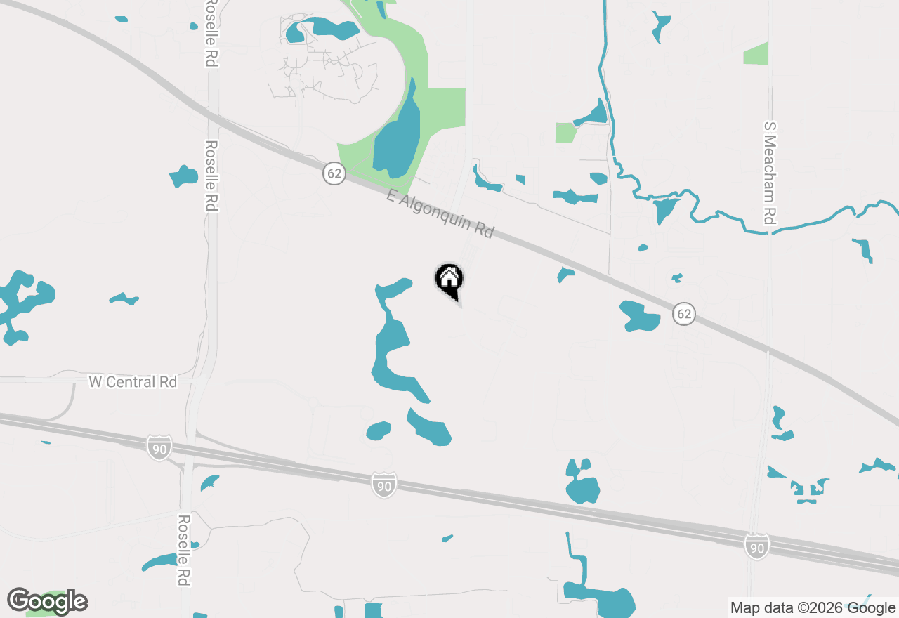 Map of 2222 Lakeshore Drive, Schaumburg, IL 60173