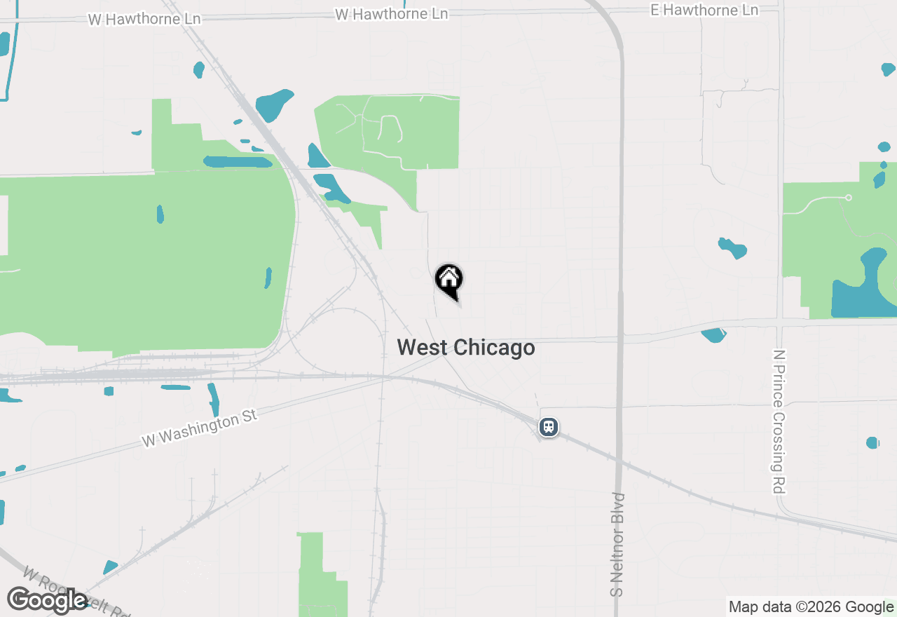 Map of 212 Arbor Avenue, West Chicago, IL 60185