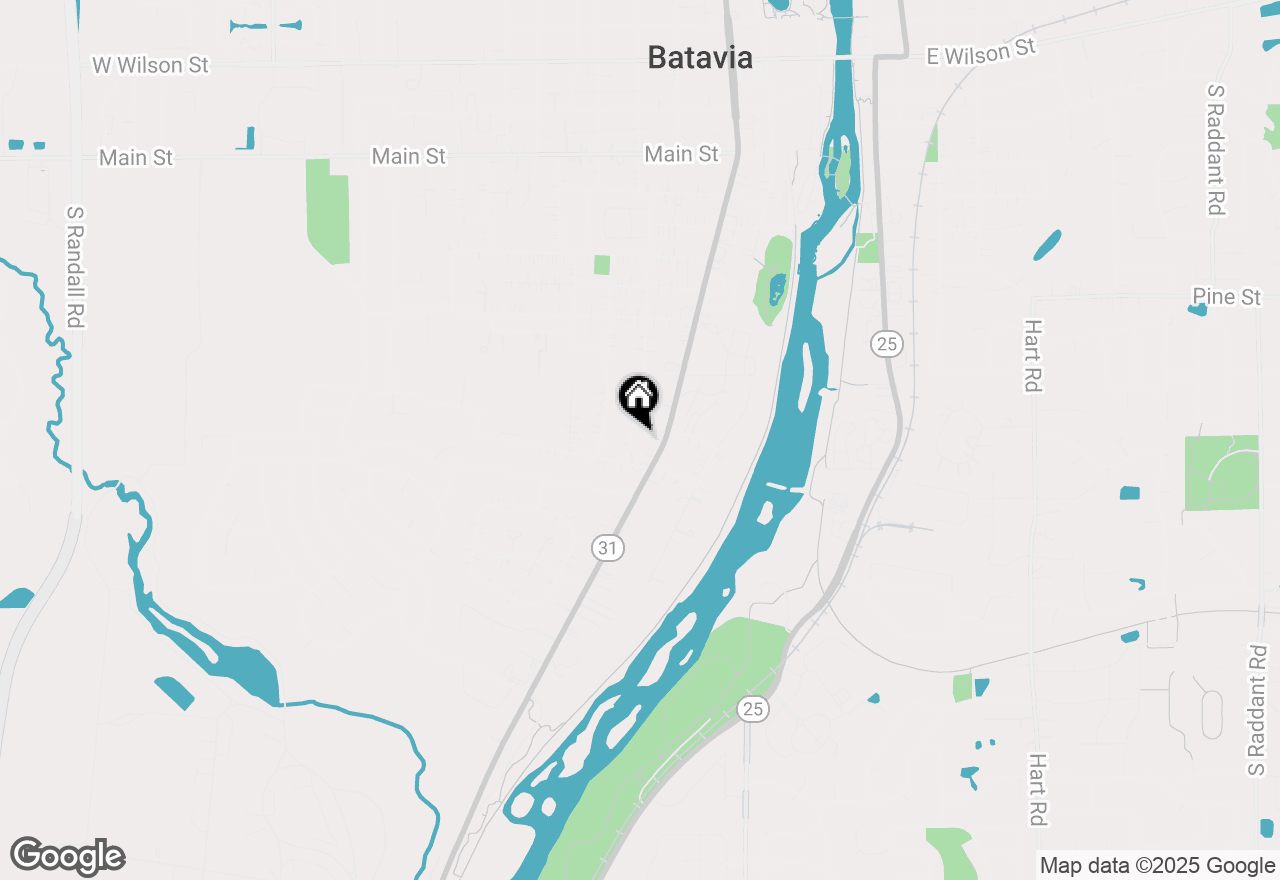 Map of 1010 S Jefferson Street, Batavia, IL 60510