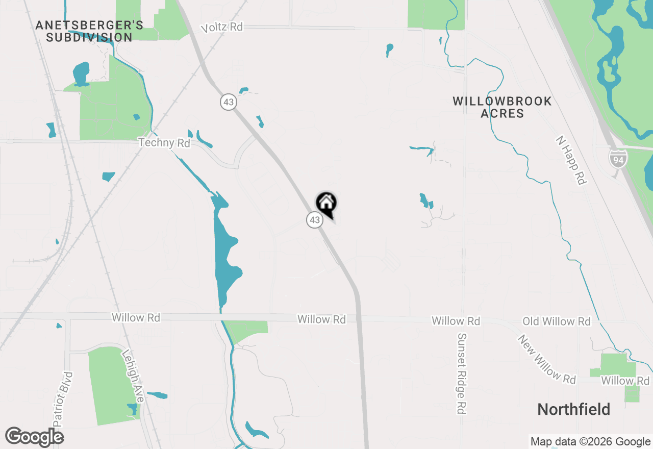 Map of 2288 Royal Ridge Drive, Northbrook, IL 60062