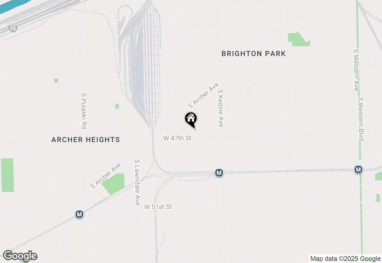 Map of 4637 S Homan Avenue, Chicago, IL 60632