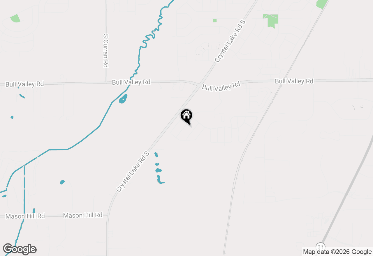 Map of 822 Hanson Avenue, Mchenry, IL 60050