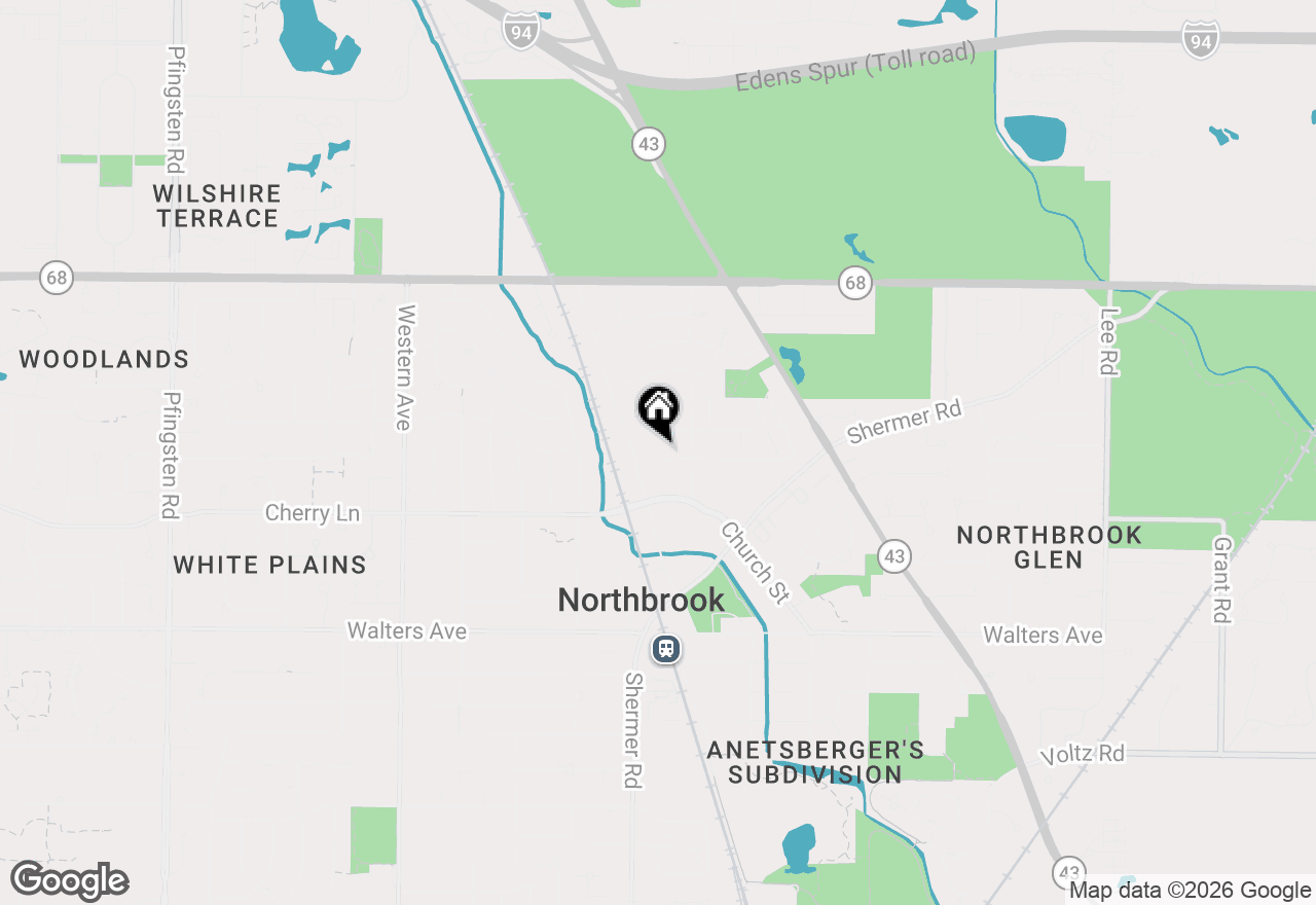 Map of 1938 Lincoln Avenue, Northbrook, IL 60062