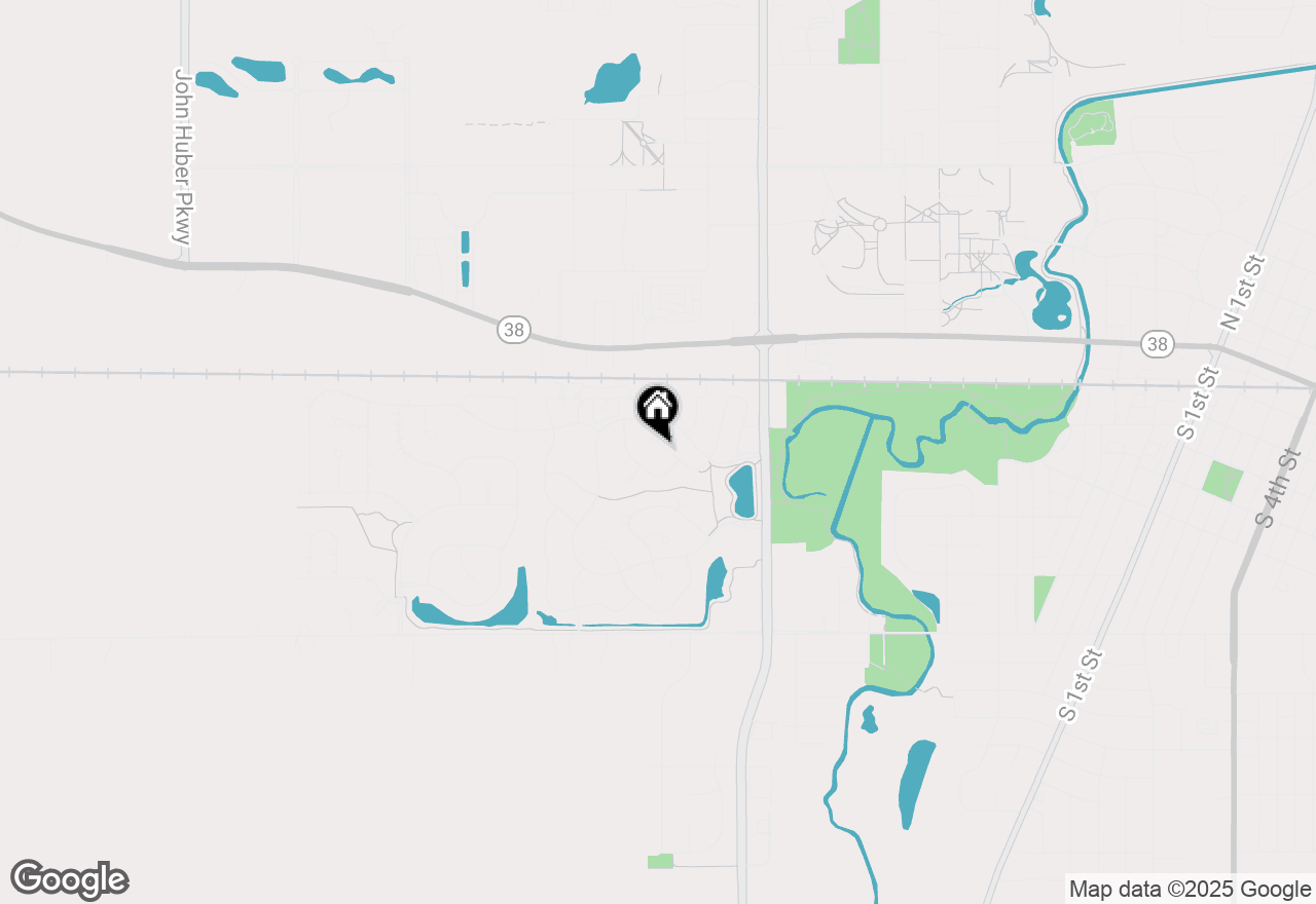 Map of 1270 Ivy Street, Dekalb, IL 60115