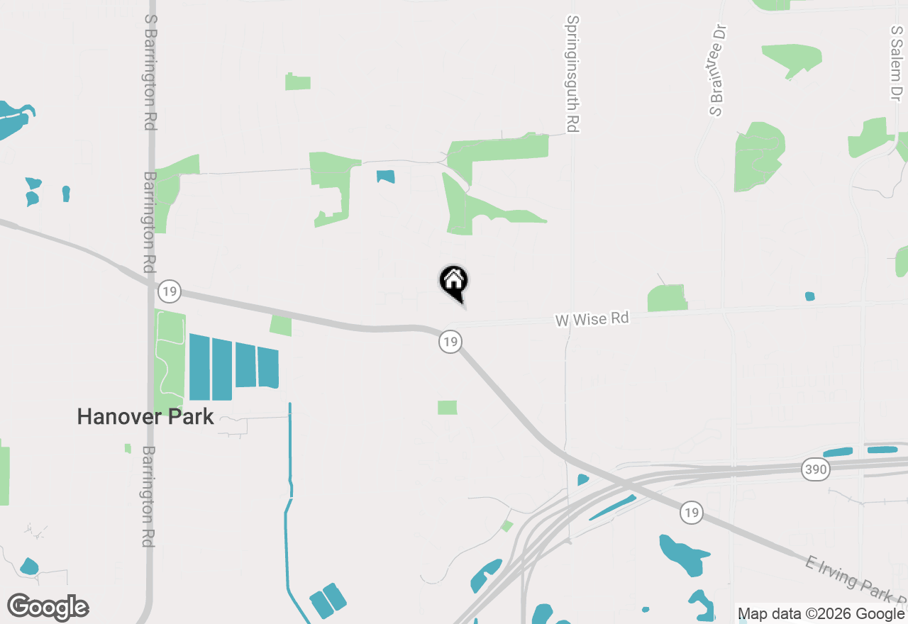 Map of 7214 Farmstead Lane, Hanover Park, IL 60133