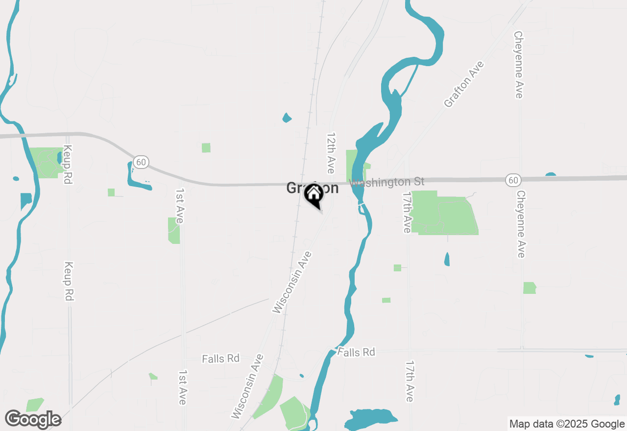 Map of 1335 11th Ave #104, Grafton, WI 53024