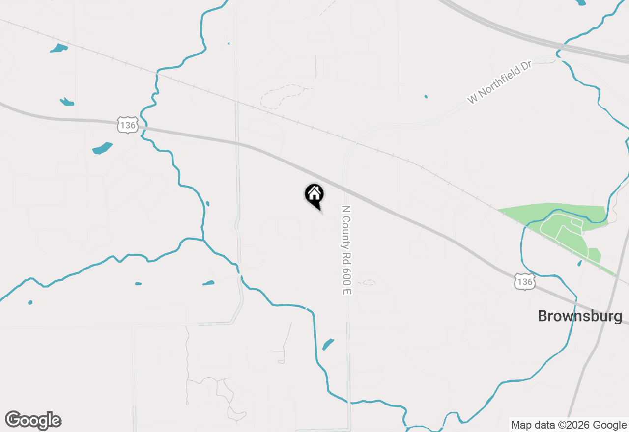 Map of 334 Arborglen Drive, Brownsburg, IN 46112