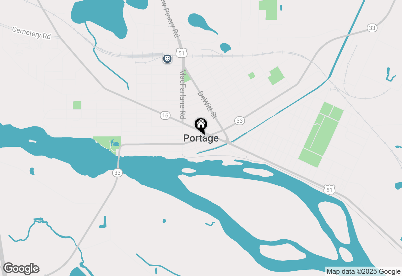 Map of 410 Prairie View, Portage, WI 53901