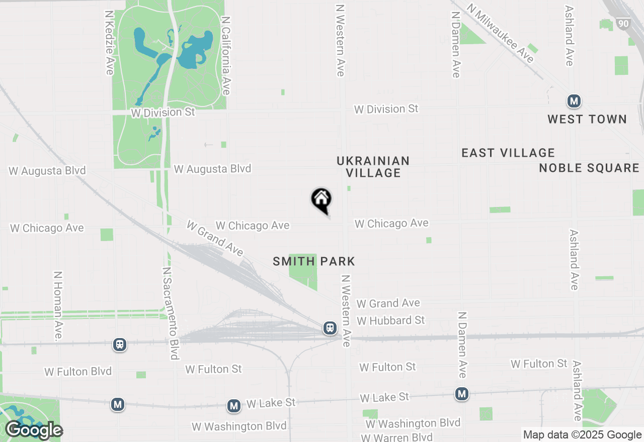 Map of 2450 W Chicago Avenue, Chicago, IL 60622